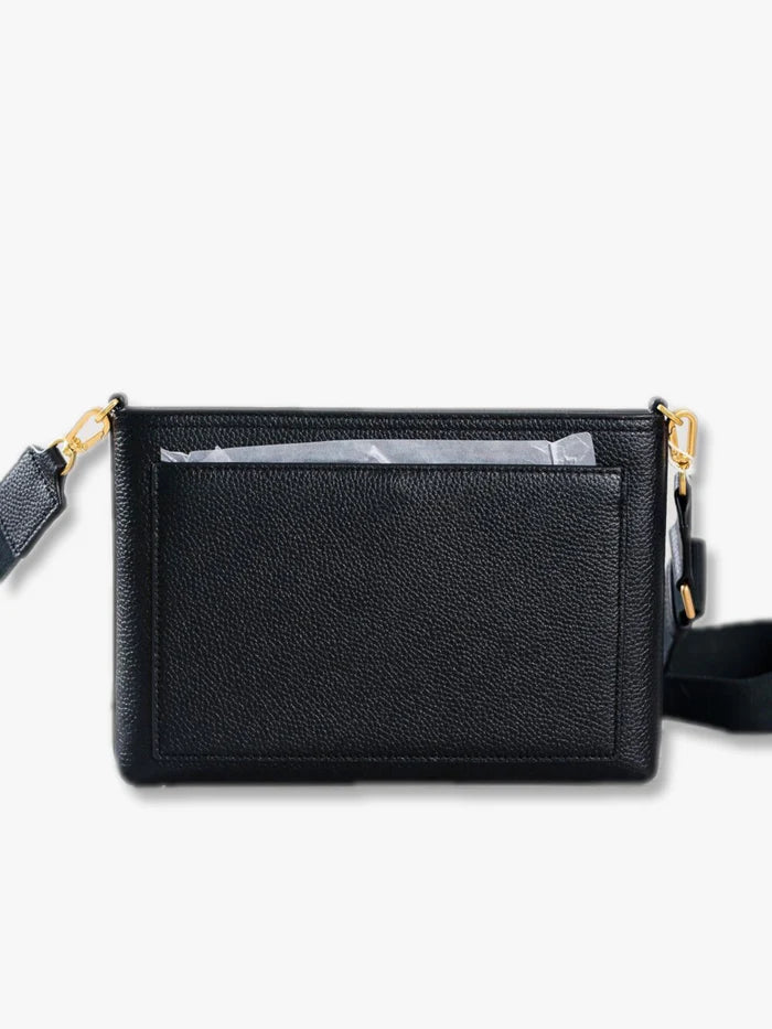 Tory Burch Swing pack Leather Crossbody Bag - Black