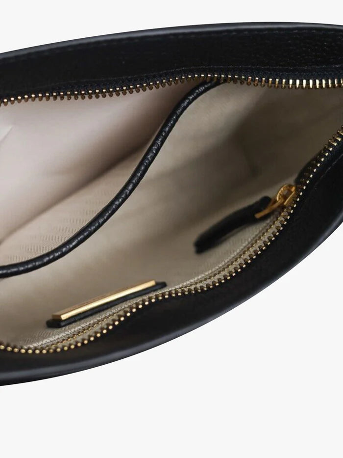 Tory Burch Swing pack Leather Crossbody Bag - Black