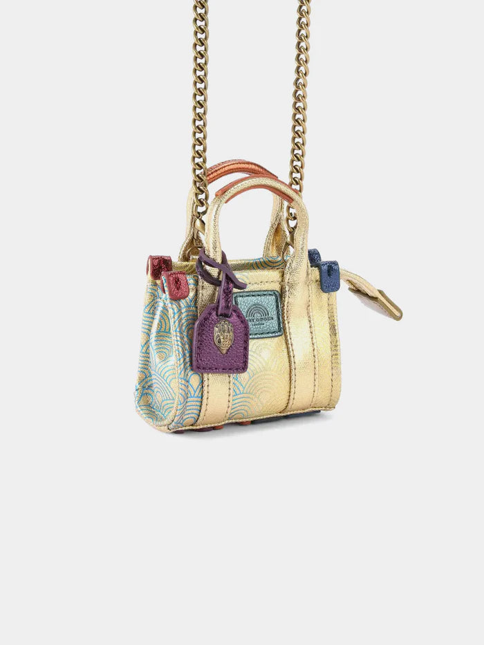 Kurt Geiger London Micro Southbank Tote Bag - Gold Combination