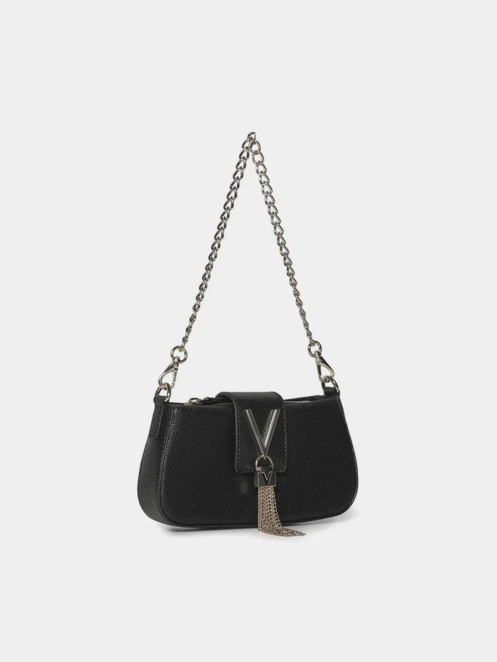 Valentino Bags Divina Baguette - Nero/Gold