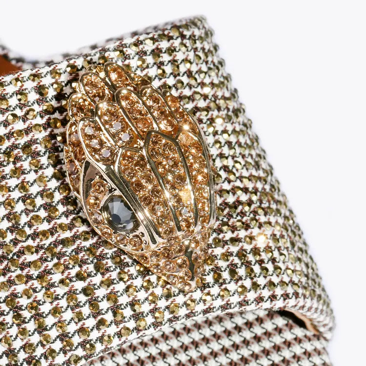 Kurt Geiger London Kensington Flat Sandal - Beige