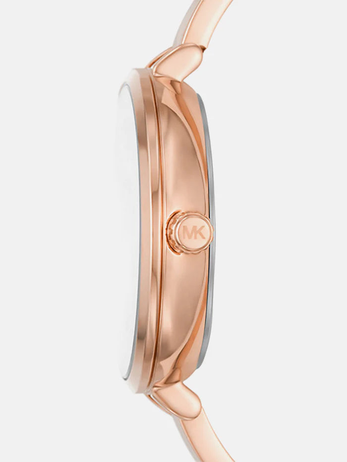 Michael Kors Naia Rose Gold-Tone Logo Watch - Rose Gold